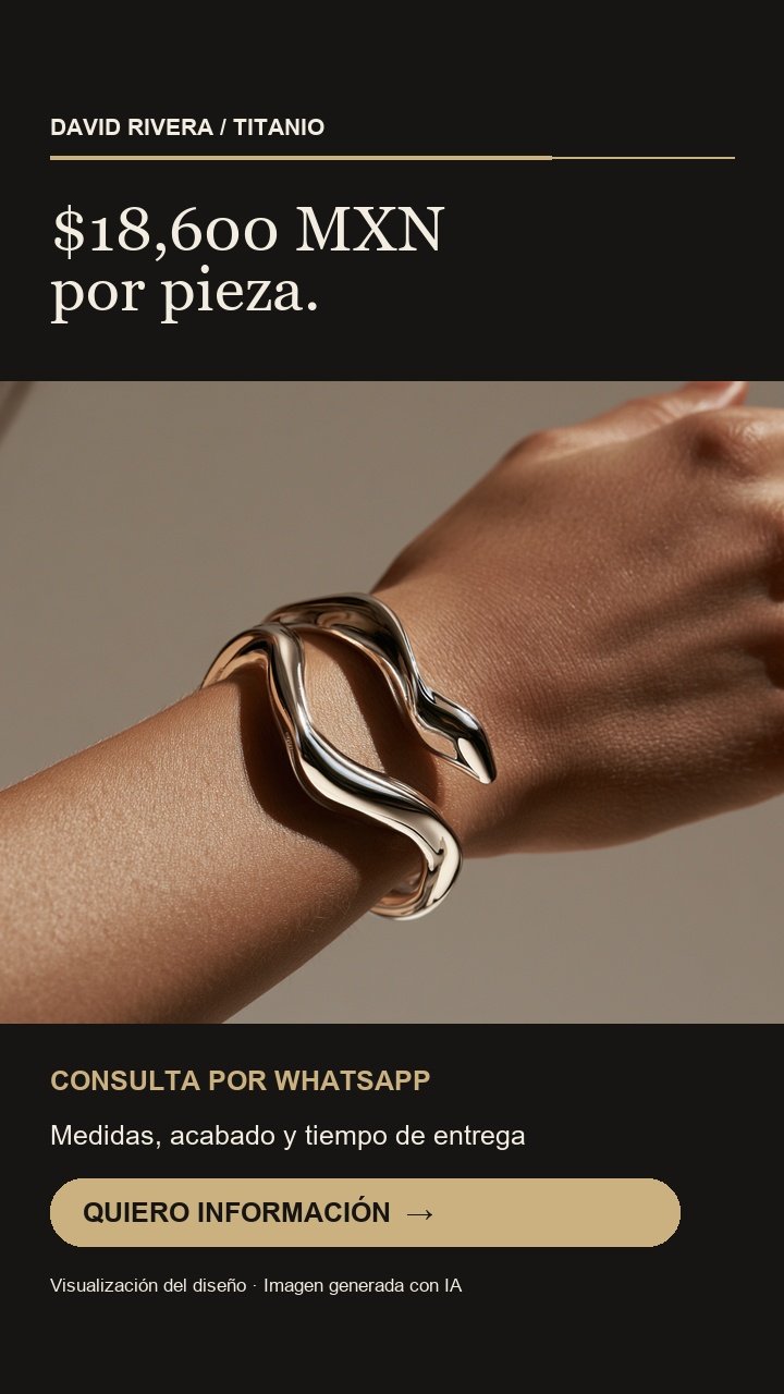 Fotograma del reel del brazalete para la campaña de CADCAMIA